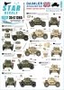 Star Decals 35-C1365 Daimler Armoured Car 2 British cold war service 1/35